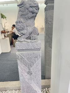 เสารูปปั้นสิงโตพระพุทธรูปกลางแจ้งดีไซน์ทันสมัยรับประกัน<span class=keywords><strong>1</strong></span>ปีทำจากหินแกรนิตที่ทนทาน - Product Image 3