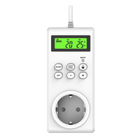 Termostato Inteligente Inalámbrico WiFi, Control Remoto Smart Life, Sensor de Temperatura Programable, Controlador de Ahorro de Energía