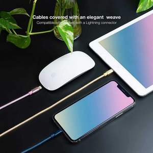 Cavi USB A/M, a rete, 1m, design resistente, ricarica rapida, compatibili con dispositivi, ideali per connettere e caricare. - Product Image 2