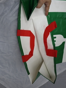 Supermercado Compras Reutilizable Reciclado PP Tejido Bolsas de compras Asas de dibujos animados Embalaje de Vietnam respetuoso con el medio ambiente - Product Image 4