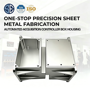 Componenti di Precisione Lavorati a CNC su Misura, Involucro per Controller di Acquisizione Segnali per Apparecchiature di Automazione Industriale - Product Image 1