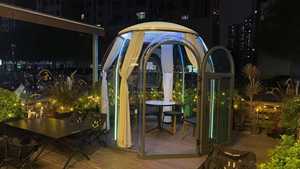 Domo de PC Personalizado de Fábrica para Exteriores, Casa Burbuja para Restaurantes de Celebridades, con Buena Luz Solar y Vista al Cielo - Product Image 4