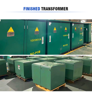 7.2kv-34.5kv/120-600V 75-5000kva ba giai đoạn thức ăn vòng lặp sống phía trước ANSI/IEEE padmount Pad gắn compartmental Loại biến áp - Product Image 3