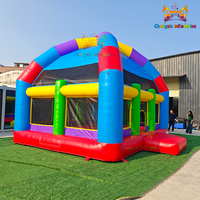 Grande structure gonflable commerciale et château gonflable pour enfants, utilisation intérieure/extérieure, taille et couleur personnalisables, installation facile