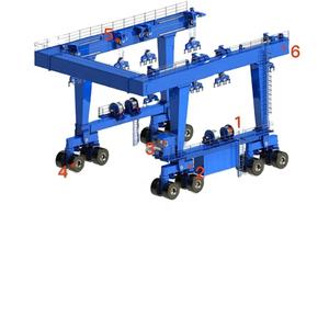 4 בסיסים מטען כפול gider גומי מקרון/סירה מחיר עגור - Product Image 2