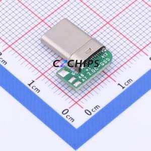 U261-2422N-4B0342 USB Connector Connector ( Connector Type: Type-C )( Gender: Male )( Number of Contacts: 24P ) - Product Image 1