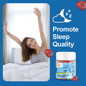 Gomitas de Ashwagandha de Marca Privada OEM con Suplemento de GABA, Salud Inmunológica, Equilibrio de Niveles de Cortisol, Apoyo para la Relajación - Product Image 2
