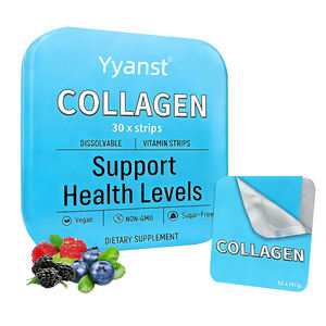 Complément beauté OEM/ODM pour éliminer les rides, éclaircir et raffermir la peau, bandes orales au collagène, échantillon gratuit - Product Image 1