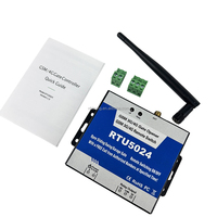 Prix Abordable - Interrupteur Relais à Distance GSM 2G RTU5024 Quadri-bande 850/900/1800/1900MHz pour Ouverture de Portail de Garage et Allée