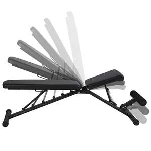 현대식 금속 접이식 헬스장 가정용 상업용 조절 가능한 복근 운동 벤치 - Product Image 1