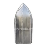 Perahu Paduan Aluminium Perahu Kecepatan Tinggi Perahu Nelayan Aluminium Perahu Nelayan Kecil Perahu Umpan Sistem Propulsi Motor Tempel