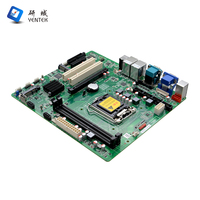 Nouvelle carte mère industrielle OEM ODM LGA1150 Intel I3/I5/I7 Q85 DDR3 16 Go de RAM max 11 USB 2 LAN SATA VGA Sortie HD PCIe X16/X4 ATX