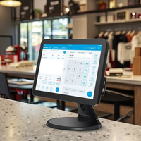 Système de caisse tactile 15,6 pouces, système POS intelligent, machine POS tout-en-un, systèmes POS pour magasins de vêtements, pharmacies, restaurants