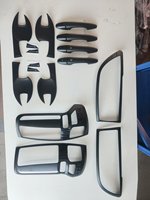 Pour Great Wall, couvre-feux arrière, couvre-feux avant, ABS noir, JIAHUI, accessoires 4x4