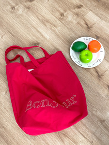 Sac fourre-tout en toile et coton Weekender unisexe à logo personnalisé avec poignée en forme de lettre renforcée Idée cadeau unique pour femmes et hommes - Product Image 5