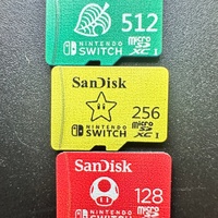 Vente en gros d'usine, carte mémoire SanDisk Nintendo Switch SDSQXAO 256G 100% originale