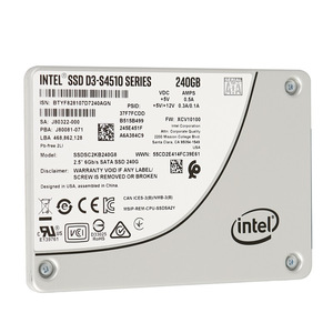 INTEL SSD S4510 SERISI (240 GB, <span class=keywords><strong>2</strong></span>.5in SATA 6 GB/Sn, 3D2, TLC) - Product Image 3