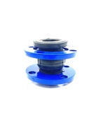Accouplements en caoutchouc flexibles à diamètre variable, amortissement des vibrations, bride de vulcanisation pour raccords de tuyauterie, pression 1,0-2,5 Mpa