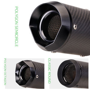 <span class=keywords><strong>Silencieux</strong></span> universel 51mm de tuyau d'échappement en fibre de carbone pour CBR650 <span class=keywords><strong>MT07</strong></span> MT09 Z900 A13 - Product Image 5