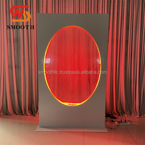 Panel de Agua en Cascada con Iluminación LED Blanca, Letrero de Bienvenida, Soporte de Arco Metálico para Panel de Agua, Gran Venta - Product Image 5