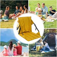 Chaise de plage pliable robuste et portable, chaise de camping légère en tissu Oxford pour les voyages en plein air, la randonnée, les pique-niques, vente en gros