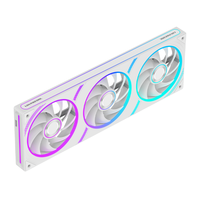 Refroidisseur d'eau pour processeur LOVINGCOOL série FL 360 mm, ventilateur ARGB 120 mm intégré avec branchement inversé, radiateur pour boîtier PC, logo personnalisé disponible dès maintenant