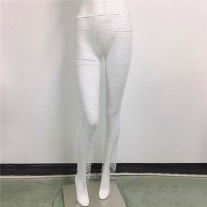 Leggings pour femmes Bas en maille Rhinestone <span class=keywords><strong>Pantalon</strong></span> en maille <span class=keywords><strong>résille</strong></span> - Product Image 2