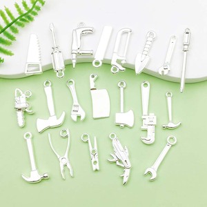 จี้เครื่องประดับโลหะผสมเงินรูปทรงต่างๆ สำหรับงาน DIY อุปกรณ์เสริมเครื่องประดับ จี้ชุบโลหะผสมสังกะสี Sn903 - Product Image 3