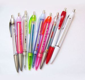 Popular Customized Logo Printed Plastic Banner Ballpoint Pen With Promotion - Product Image 2