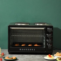 Mini four électrique multifonction 48l domestique pour la cuisson du pain et la fabrication de pizza avec CE