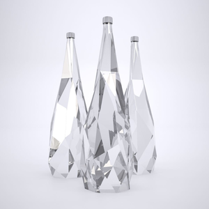 Nouveau design de bouteille d'<span class=keywords><strong>eau</strong></span> en <span class=keywords><strong>verre</strong></span> cristal de 330ml 500ml forme unique et claire pour <span class=keywords><strong>l</strong></span>'<span class=keywords><strong>eau</strong></span> minérale boisson Tequila bouchon d'étanchéité vente en gros - Product Image 2