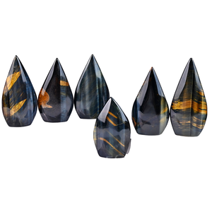 Adorno de piedras preciosas naturales al por mayor de alto grado, torre de llama, regalo decorativo de cristal a granel con mascota grabada pulida a mano - Product Image 1