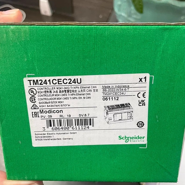 New Original Ready TM241CEC24U Warehouse Industrial Automation PLC Programming Controller