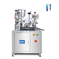 Vente directe d'usine prix de performance à coût élevé Tube souple chauffage par ultrasons crème remplisseur scellant semi-automatique quotidien chimique cosmétique Tube remplissage Machine de cachetage