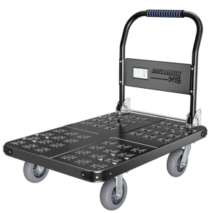 Exclusief Logo Voor Oem/Odm Vierwielige Opvouwbare Metalen Trolleys Aanpasbare Kleuren En Maten & Hoogte & Zwenkwielen - Product Image 3