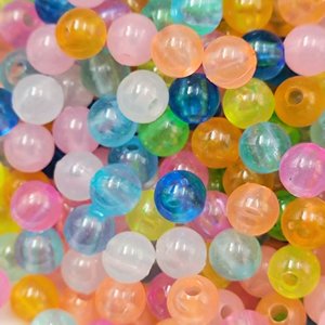 500g/Beutel Nachtleuchtende Acrylperlen für DIY Schmuckherstellung Armband Halskette Schlüsselanhänger Zubehör Handgemachte Materialien - Product Image 4