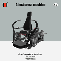 Machine de musculation professionnelle à charge libre pour press à pectoraux série NDS, certifiée CE, achat en gros