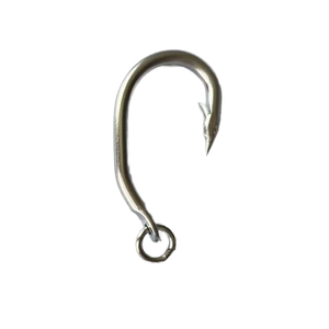 ตะขอเดี่ยวสแตนเลส DORISEA สำหรับตกปลาฮาลิบัต ทูน่า ปลาฉลาม และปลากระเบน แบบวงแหวน - Product Image 1