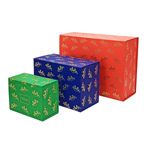Custom Size Recyclable Coated <b>Paper</b> Rigid Magnetic Gift <b>Box</b> with Sponge Lining and Embossing Luxury Folding Packaging - Product Image 1