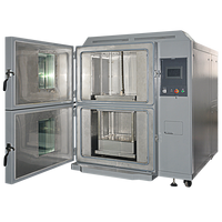 Machine d'essai électronique OEM GUA à 2 compartiments pour chambres de choc thermique de modules photovoltaïques, protection IP66, haute précision, 220V