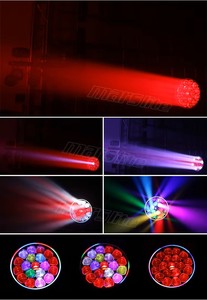Projecteur de scène à tête mobile LED Wash Zoom Bee Eye 19x15W, projecteur de scène à tête mobile Wash 19x15W Bee Eye RGBW 4-en-1 pour DJ et concerts - Product Image 3
