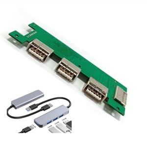 Placa de circuito impresa personalizada, <span class=keywords><strong>Hub</strong></span> <span class=keywords><strong>USB</strong></span>, <span class=keywords><strong>PCB</strong></span>, Cargador <span class=keywords><strong>USB</strong></span>, estación de acoplamiento, <span class=keywords><strong>PCB</strong></span> - Product Image 1
