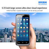 HC706 PDA 5.72'' Android 12 industrial robusto PDAS 4G NFC almacén logística escáner de códigos de barras 1D 2D código QR Código