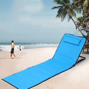 <span class=keywords><strong>Matelas</strong></span> <span class=keywords><strong>de</strong></span> plage pliable et inclinable portable en toile Oxford imperméable avec support dorsal <span class=keywords><strong>pour</strong></span> camping et <span class=keywords><strong>bain</strong></span> <span class=keywords><strong>de</strong></span> <span class=keywords><strong>soleil</strong></span> en extérieur – Vente en gros - Product Image 1