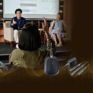 ไมโครโฟนแบบติดตั้งบนพื้นผิว ปราศจากเสียงรบกวน ปรับช่วงความถี่ได้ ประสิทธิภาพจากโรงงานโดยตรง - Product Image 1