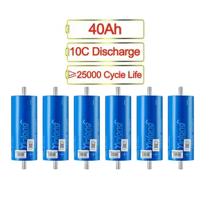 Цилиндрическая батарея Yinlong 2,3 в 40 Ач LTO, класс А, литий-титанатный аккумулятор