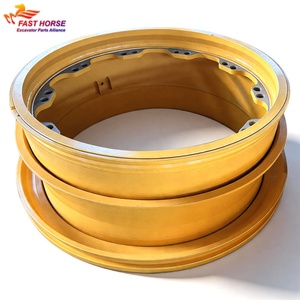 Rueda de Acero Hangood de 49 Pulgadas 49-19.50/4.0 5PC para Camión Minero Komatsu HD785-7, Pieza de Repuesto - Product Image 1