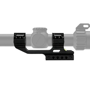 ขายึดกล้องเล็งอลูมิเนียม BANGBANG สำหรับท่อขนาด 30 มม. สำหรับรางแบบ Dovetail ขนาด 20 มม./11 มม. ปรับระดับแนวนอนได้ ความสูงตรงกลาง 1.65 นิ้ว (สีดำ) - Product Image 6