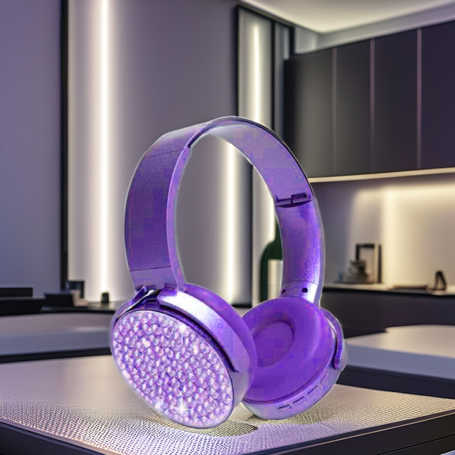 Diamond Wireless Stereo Bass BT 5.3 Headsets & Earphones Mic Battery Indicator JL Chipset Wireless Headphones for Children