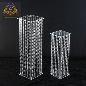 Support à fleurs <span class=keywords><strong>en</strong></span> cristal, support <span class=keywords><strong>de</strong></span> centre <span class=keywords><strong>de</strong></span> table <span class=keywords><strong>en</strong></span> acrylique transparent, décoration <span class=keywords><strong>de</strong></span> table principale, <span class=keywords><strong>vase</strong></span> <span class=keywords><strong>en</strong></span> acrylique haut pour centre <span class=keywords><strong>de</strong></span> table <span class=keywords><strong>de</strong></span> mariage - Product Image 2